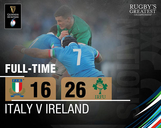 Italy v Ireland FT Six Nations 2019
